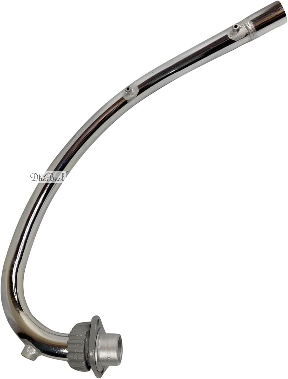 Bike Exhaust Silencer Bend Pipe U-Type Silencer Bend Pipe BS6 / Bendpipe BS6 Models Chrome Compatible with RE Classic 350