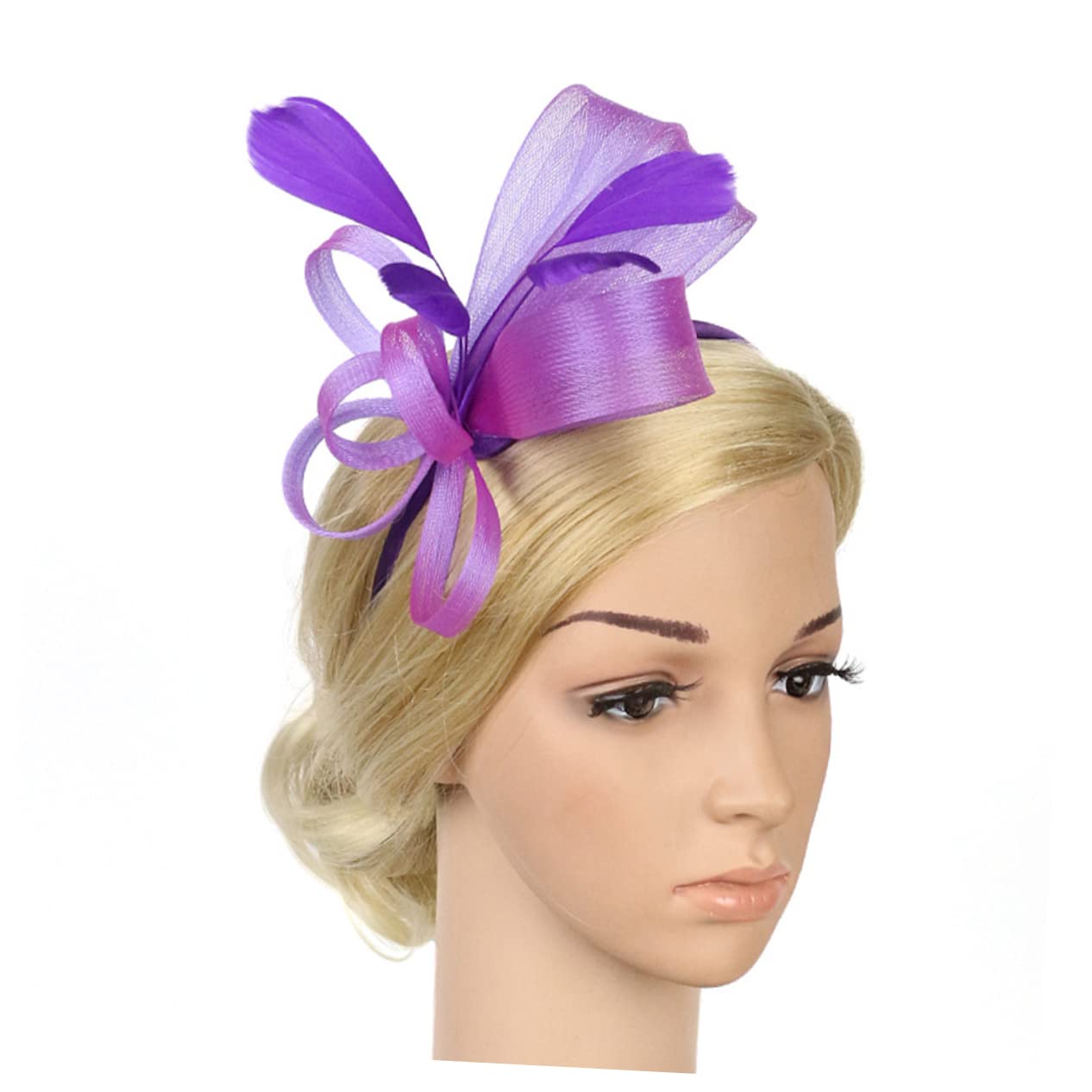 2Pcs Cocktail Party Hat Fascinators per Le Donne Tea Party 1920 Copricapo Cappello di Fascinator Tea Party Decorazioni per Le Donne Fascinators Cappelli per Le Donne Fascinators