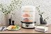 Russell Hobbs Dampfgarer [normale Größe] 9,0l (60 Minuten Timer + Abschaltautomatik, 3 spülmaschinengeeignete Dampfgarbehälter + Reisschale/Reiskocher + 6 Eierhalter/Eierkocher, BPA-frei) 19270-56