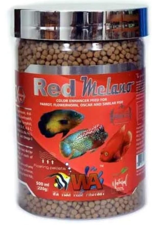 WA Red Melano | 500 ml | Color Enhancing Feed | Pallet Fish Food | 220 g (B0CWBPZM4X) Amazon Price History, Amazon Price Tracker