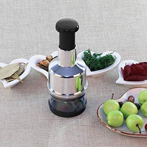 Onion Hand Chopper Pressure Garlic Cutter Vegetable Helicopter Tomato Crusher Fruit Tool Slicer Gadget
