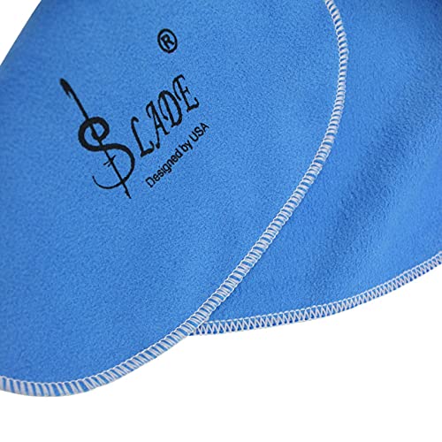 Lerodite Cleaning Cloth Swab For Inside Tube Suitable For Clarinet Piccolo Flute Sax Saxophone (Blue) #TOP7