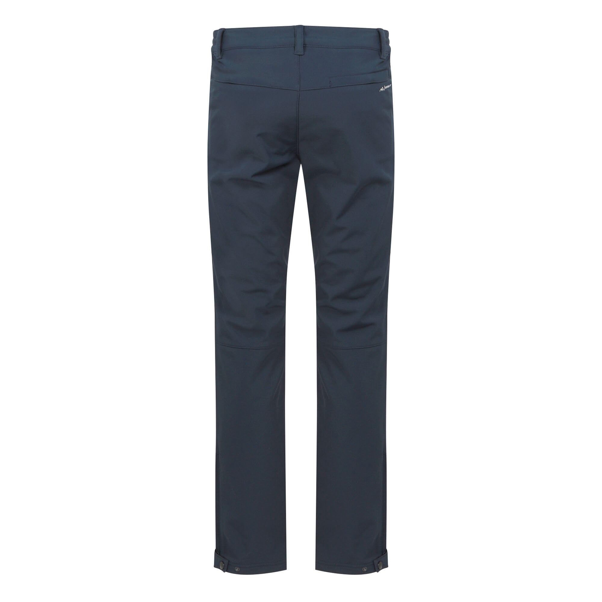 Regatta Geo II Softshell - Pantalones Largos para Hombre, Azul Marino, 32W
