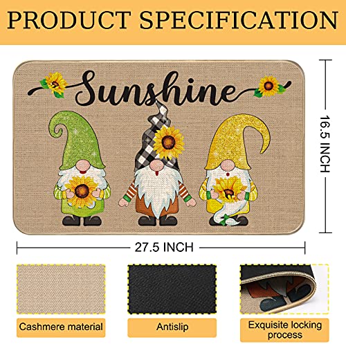 Nuanchufallwelcomedecorativedoormat275x165gnomewelcomematssunflowernonslipgnomefalldoormatautumnharvestthanksgivingfloorwashableentrymatforseasonalhomedecoration Urban Country Home Decor Nuanchu fall welcome decorative doormat 275 x 165 gnome welcome mats sunflower non slip gnome fall door mat autumn harvest thanksgiving floor washable entry mat for seasonal home decoration urban country home decor