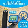 NATIONAL GEOGRAPHIC Metal Detector for Kids - 7.4 Waterproof Metal Detector Coil, Lightweight Gold Detector with Pinpoint Function & LCD Display, Beach Metal Detector
