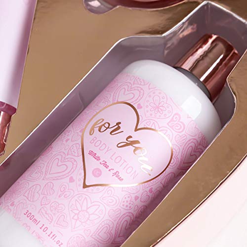 Accentra Beauty geschenkset Harten, bad & douche set voor vrouwen, mama's en dames in hartendoos - Image 7