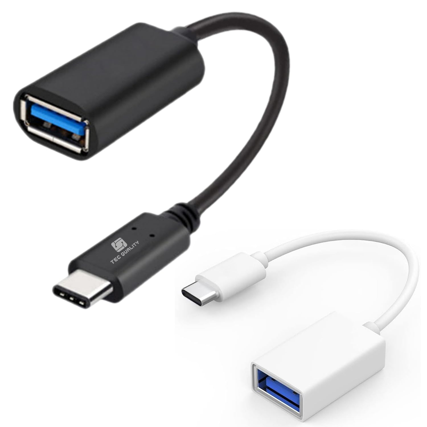 Adaptador Cabo USB Otg Fêmea Tipo C Macho para Pendrive Usb Celular Tablet Notebook