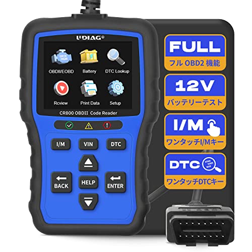 Amazon.co.jp: UDIAG CR800 obd2 診断機 多言語 obd2 故障診断機