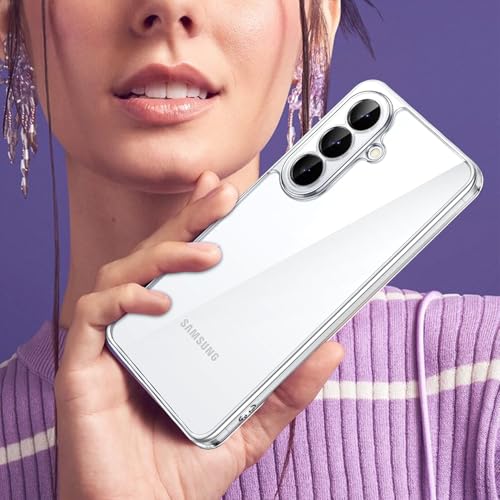 Image of KACA Clear Back Cover Case for Samsung Galaxy A26 5G |Case for Samsung Galaxy A26 5G|Shockproof Bumper TPU Protective Design - Transparent