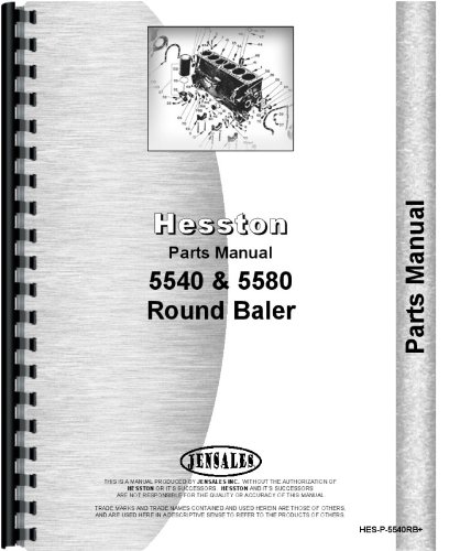 Hesston 5540 Round Baler Parts Manual