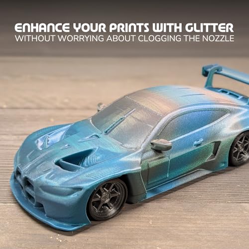 Image of Polymaker Panchroma PLA Filament 1kg, Gradient 3D Printing Filament 1.75mm | Starlight Blue-Green, Neatly Wound PLA for Easy Print & Smooth Feeding. Compatible with Bambu Lab & Most 3D Printers