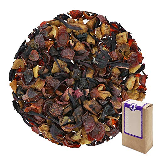 Núm. 1423: Té de frutas "Crema de manzana crocante" - hojas sueltas - 250 g - GAIWAN® GERMANY - rosa mosqueta, manzana, hibisco, crocante