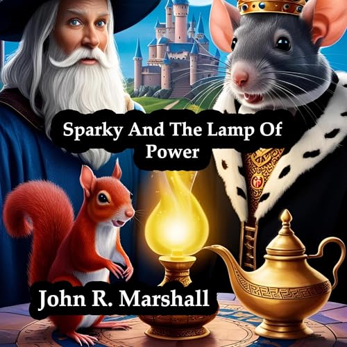 Sparky and the Lamp of Power Audiolibro Por John R. Marshall arte de portada