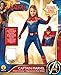 Rubies Captain Marvel Disfraz, Multicolor, Small (700597)