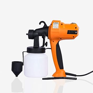 Vichaxan Paint Sprayer Gun | Airless Finish | 400W 800ML Capacity with Flow Control | for DIY Projects Spray Gun Machine Maximum Flow 500 ml/min | Color paint Machine For Painting Wooden Furniture items, Car, House and Office {Multicolor}