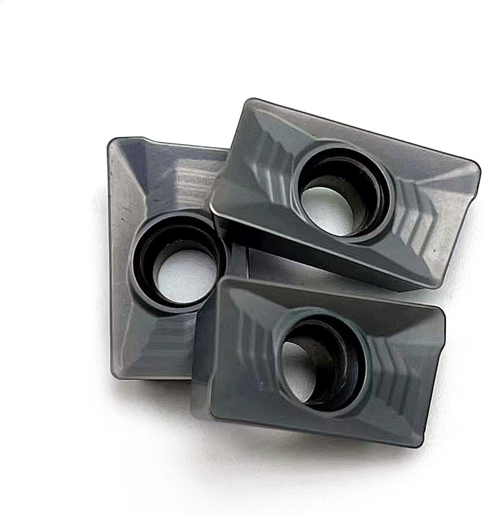 CNC Carbide Insert Cutter APKT160408-HM KT8030 Aluminum Turning Tool Carbide Insert Milling Turning Tools - 10pcs