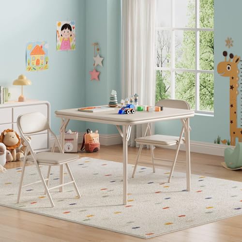 IDEALHOUSE 3-Piece Folding Kids Set