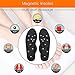 Vuirrm Acupressure Magnetic Massage Insoles, Magnetic Therapy Slimming Insoles for Weight Loss, Reflexology Pain Relief Shoe Insoles Promote Blood Circulation, Relieve Fatigue,S