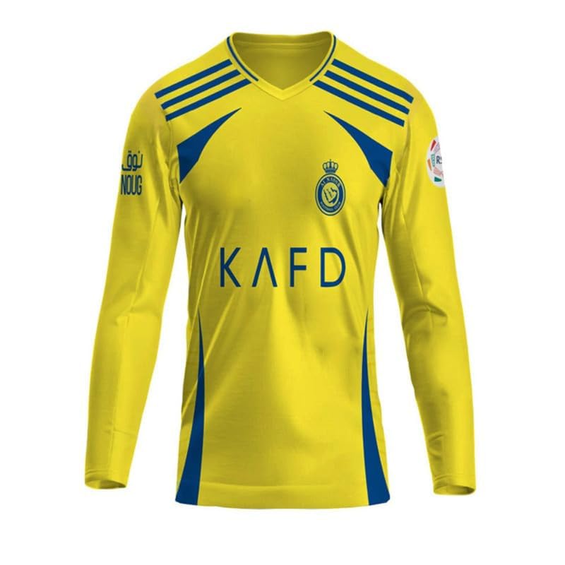 Image of New Ronaldo Jersey Al Nasser 2022 for (Men & Boys)