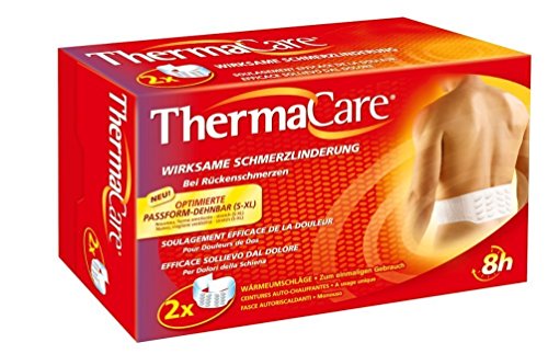 ThermaCare Patch Auto-Chauffant 8h Bas du Dos 2 Ceintures