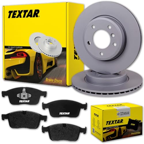 TEXTAR BREMSSCHEIBEN 247mm + BELÄGE VORNE Passend Für PEUGEOT 206 1.1