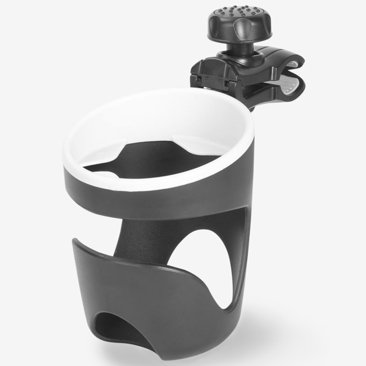 Toyvian 2pezzi Portabottiglie Per Passeggini Supporto Per Tazze e Bottiglie Accessorio Pratico Per Nero