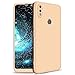 Produktbild XCYYOO für Huawei Honor 8X Hülle,Hardcase 3 in 1 Ultra Dünn 360 Full Body Schutz Schutzhülle Anti-Kratzer Elegant Matte Stoßfest Hart PC Skin Rückdeckel Glatte Rückseite Bumper Handyhülle