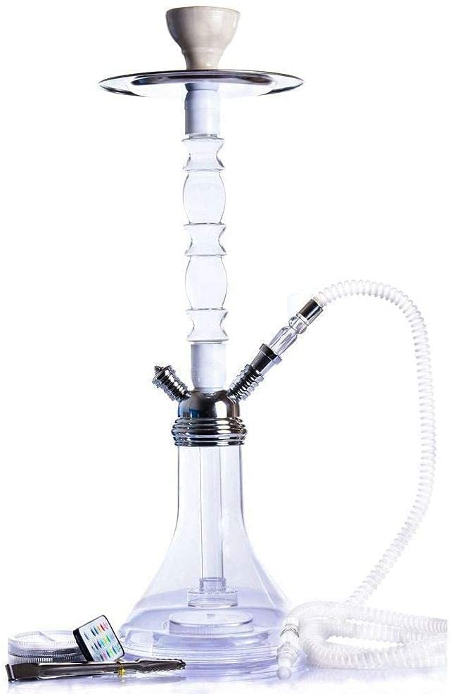 Hookah, Premium Shisha Kit, LED Shisha Hookah Set, Acrylic Material
