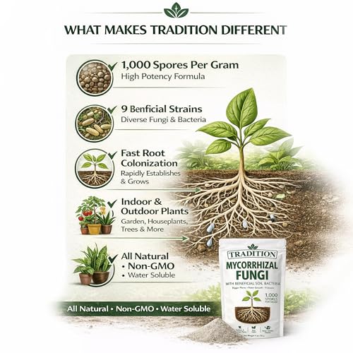 Tradition Mycorrhizal Fungi con Bacterias Beneficiosas 4 oz miniatura 3