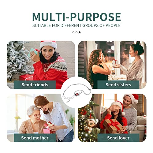 Women Baroque Pearls Handmade 925 Sterling Silver Bracelets Ruby Link Bracelet Fashion Personality Jewelry Gift For Girls Silver #TOP6