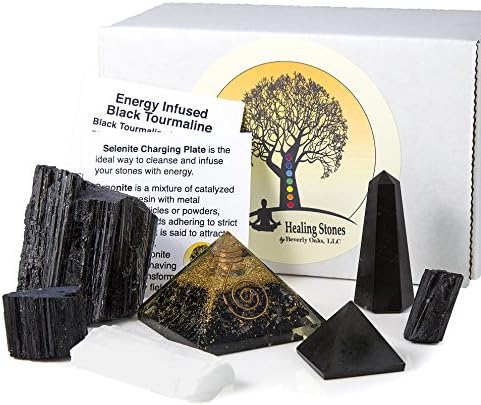 Beverly Oaks Charged Black Tourmaline Crystal Complete Kit - Tour...
