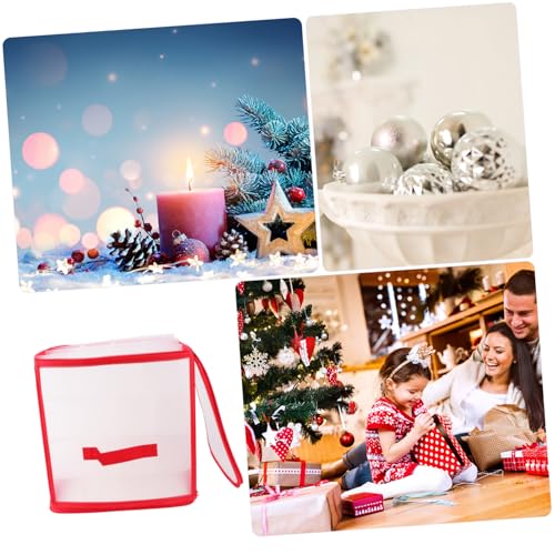 Organisateur de décoration transparent pliable avec compartiments LABRIMP - 6