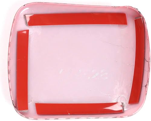 Miniatura 7 de YIWANG - Reposabrazos de fibra de carbono para Mercedes Benz B GLB Class W247 X247 2019 2020 (ABS), color rojo