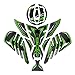 paraserbatoio per KA-WA-SA-Ki Z900 Adesivo per Decalcomania Decorativo Antiscivolo in Fibra di Carbonio per Serbatoio Carburante per Moto (Colore : Verde)