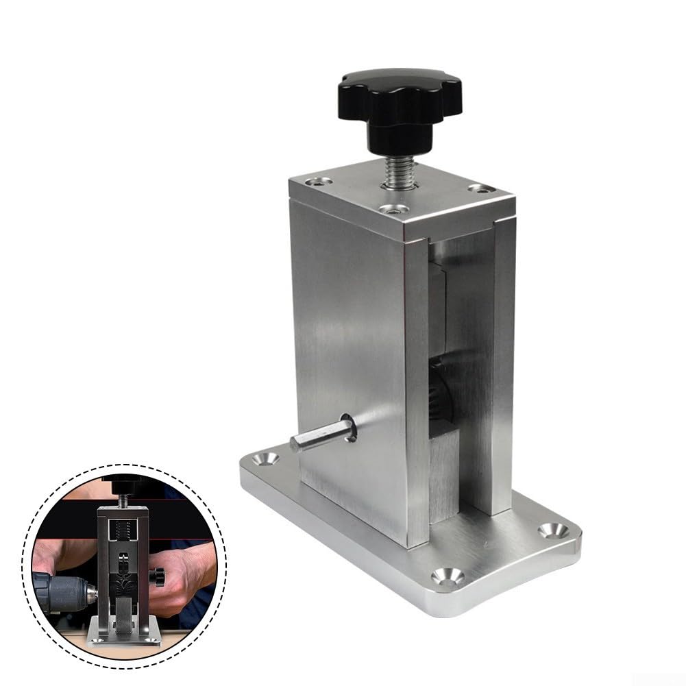 Pelacables automático para taladro inalámbrico, cuerpo de aleación de aluminio con ajuste de hoja de precisión, compatible con taladros eléctricos, diseño compacto y ligero para proyectos eléctricos
