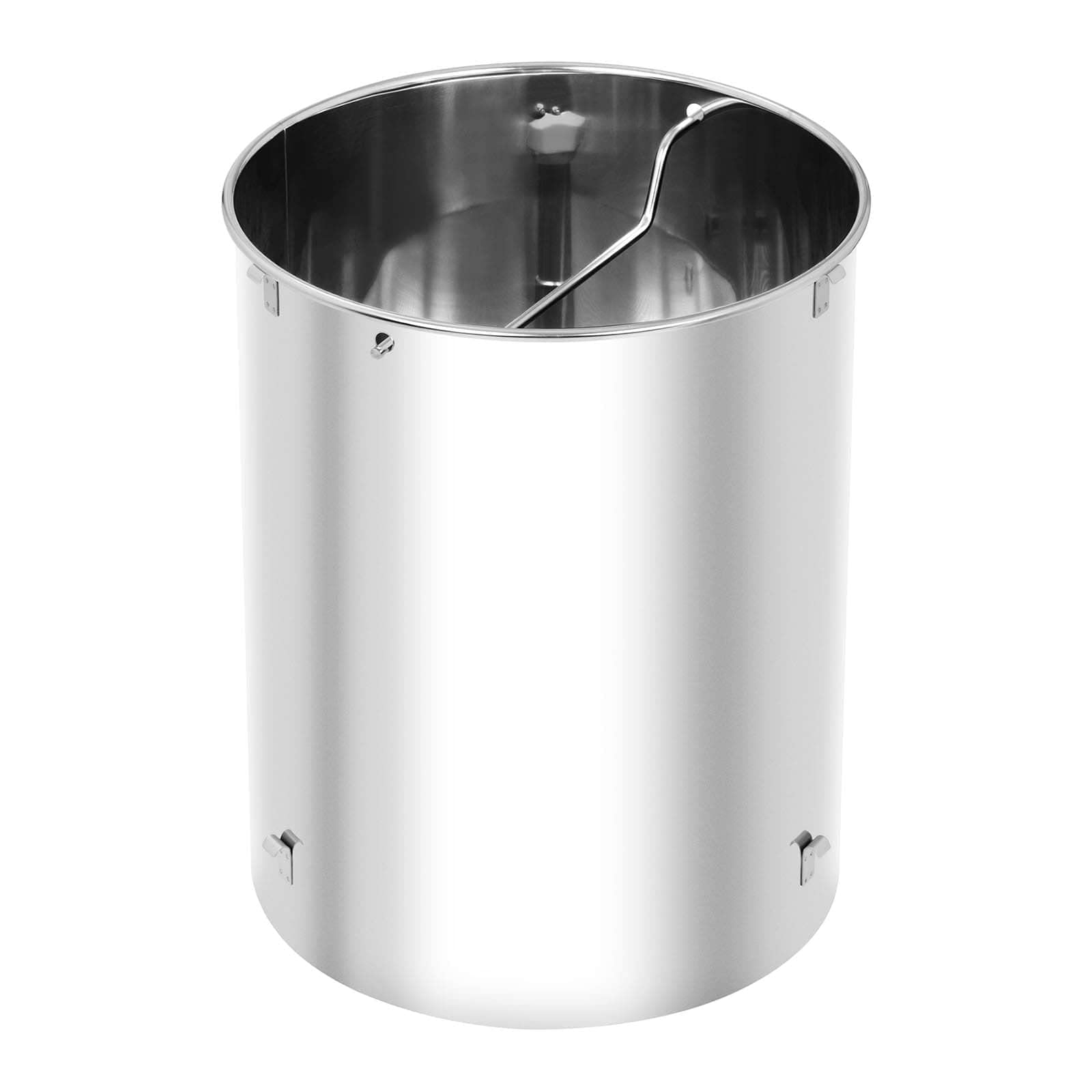 Royal Catering Hervidor de Acero Inoxidable para Preparar Cerveza casera 60L 3000W RCBM-42N (Rango de calefacción 1800 W + 1200 W, 2 Elementos de calefacción, Modos automático/Manual, Grifo de