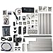 VEVOR CNC 3018 CNC Router Kit 3 Axis CNC Router Machine GRBL Control with ER11 and 5mm Extension Rod for Plastic Acrylic PCB PVC Wood Carving Milling Engraving Machine(XYZ Working Area 300x180x45mm)