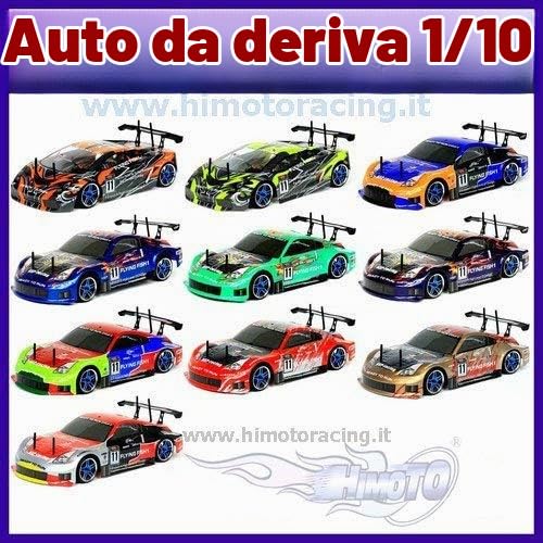 HIMOTO AUTOMODELLO ON-ROAD DRIFT 1/10 RADIO 2.4GHZ 4WD RTR