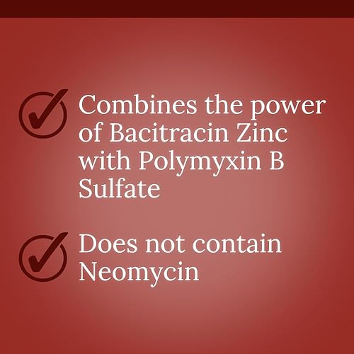 Miniatura 3 de Polysporin Pomada antibiótica de primeros auxilios sin neomicina, tamaño de viaje, tubo de 1 oz, para protección contra infecciones