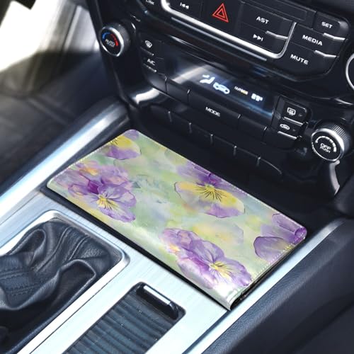 Organizador para coche de cuero miniatura 5