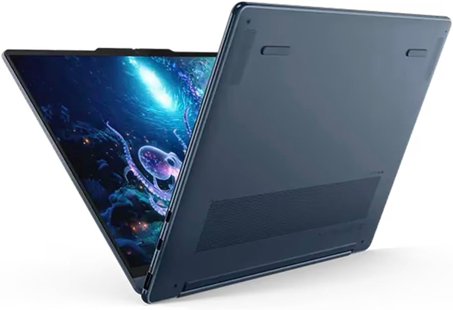 Lenovo Yoga HIGH Performance 2-in-1 Laptop 14.0" Touchscreen OLED 2.8K Display (Intel Ultra 7-258V, 32GB LPDDR5X, 1TB M.2 PCIe SSD, Backlit KB, Fingerprint, 2 Thunderbolt 4, Win 11 Pro) (Renewed)