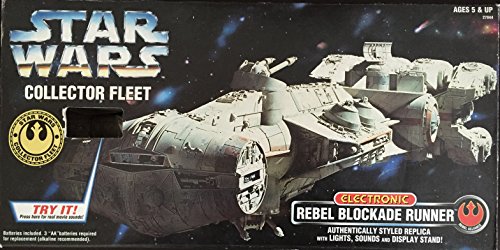 Star Wars Collector Series Electronic Rebel Blockade Runner Ship