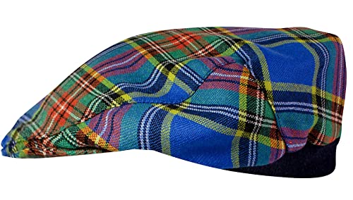 Casquette plate élastique Tartan Macbeth Ancient I LUV LTD Confort Ajustable