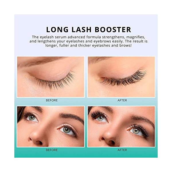 Premium-Eyelash-Growth-Serum-and-Eyebrow-Enhancer-Lash-Enhancing-Serum-Lash-boost-Serum-for-Longer-Fuller-Thicker-Lashes-Brows-10ML-Made-in-USA-10-ML Premium Eyelash Growth Serum and Eyebrow Enhancer, Lash Enhancing Serum Lash boost Serum for Longer, Fuller Thicker Lashes & Brows Made in USA (0.3 Oz)