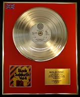 A Limited Edition Cd Gold Disc Record Limited to only 50 Each one comes with a COA