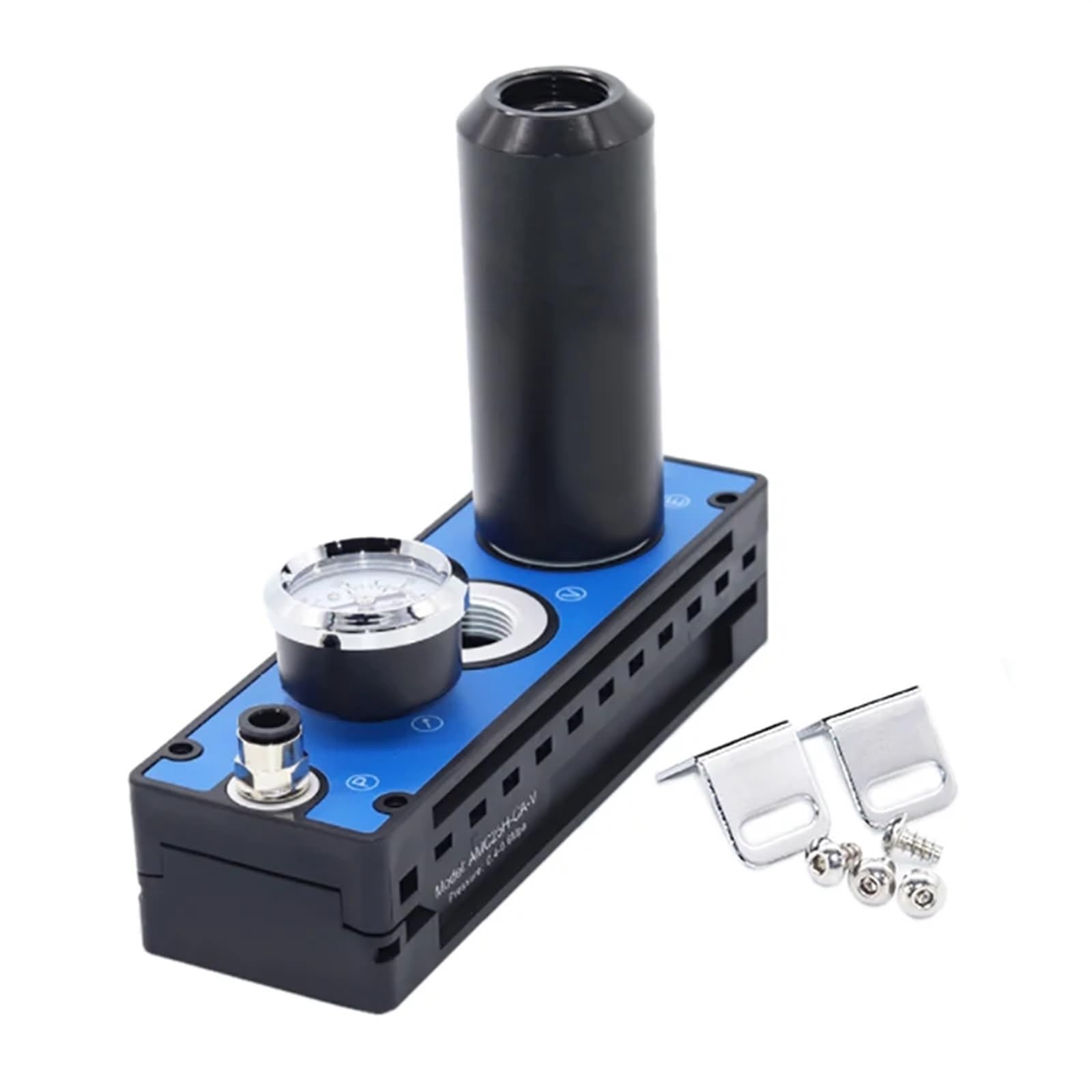 Large Flow High Suction Multistage Vacuum Generator AMC25-150H-CAECO-200/350M Pneumatic Pump Negative Pressure Generator for VTM (Color : AMC100H-CA-V)