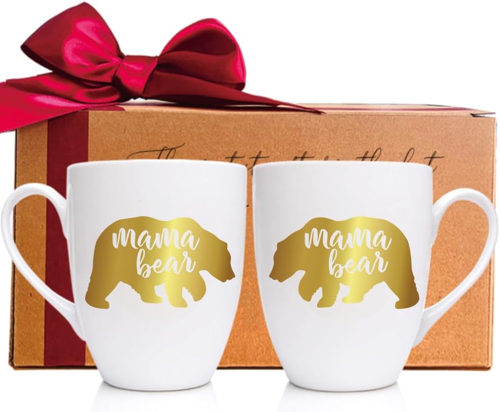 Taza de mamá oso y taza de papá oso, regalos para mamá y papá, regalo para padres, taza de café para mamá y papá oso, tazas para parejas, taza de