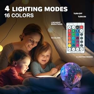 Moon Lamp Galaxy Lamp Upgraded Timing 7.1 Inch 16 Colors 3D Moonlight Galaxy Light,Moon Night Light for Adults,Kids Lamp Moon Gifts for Women Girls Boys Bedroom Moon Lamp Galaxy Lamp Upgraded Timing 71 Inch 16 Colors 3D Moonlight Galaxy LightMoon Night Light for AdultsKids Lamp Moon Gifts for Women Girls Boys Bedroom