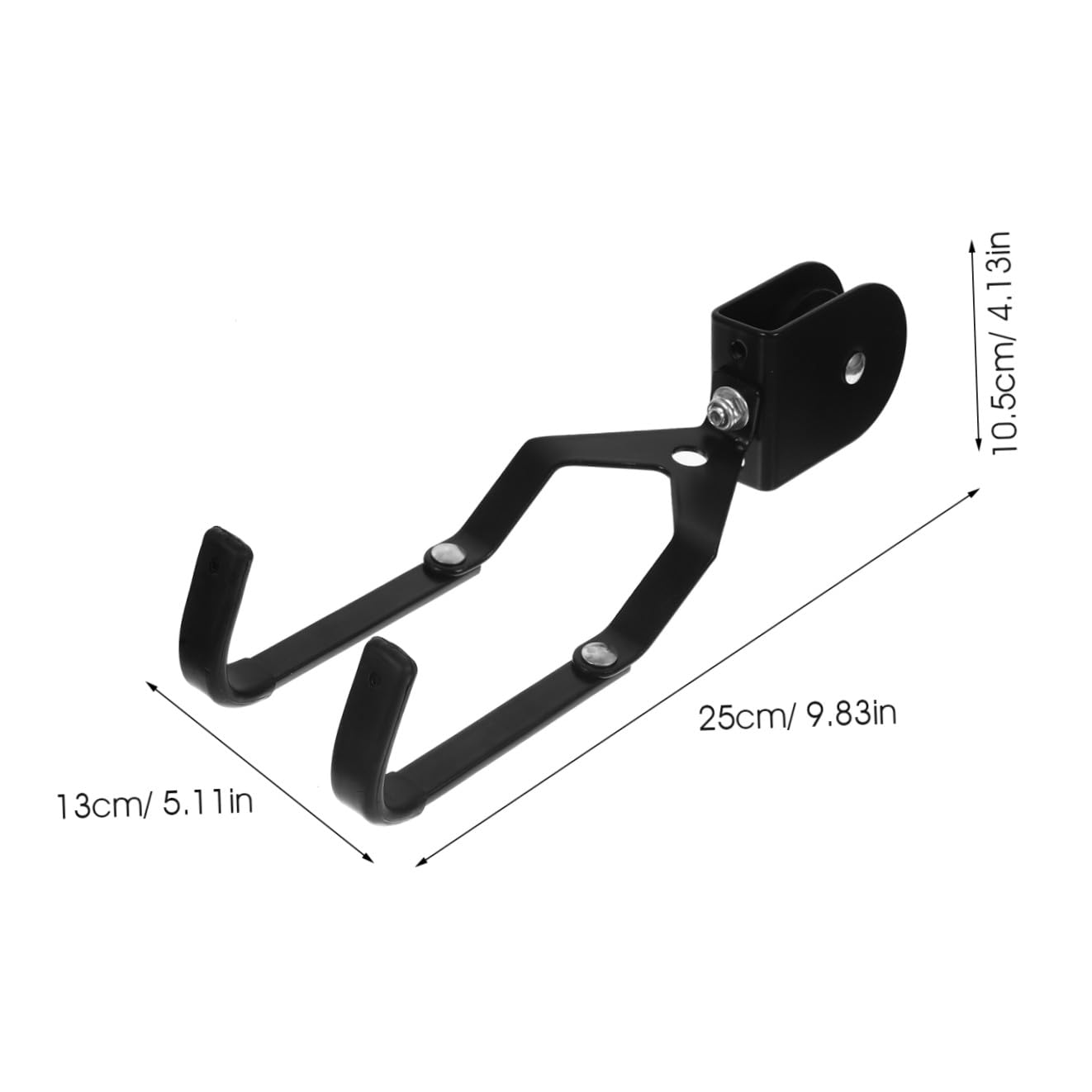 Gancho para Colgar Bicicleta de Montaña Resistente con Cuerda Soporte de Pared para Almacenamiento Fácil Instalación Capacidad para Garaje y Cobertizo Color