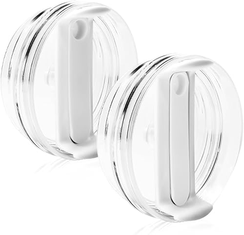 Paquete de 2 tapas para vaso Stanley Cup, tapas de repuesto de 40 onzas, a prueba de derrames, resistentes a salpicaduras, aptas para accesorios de